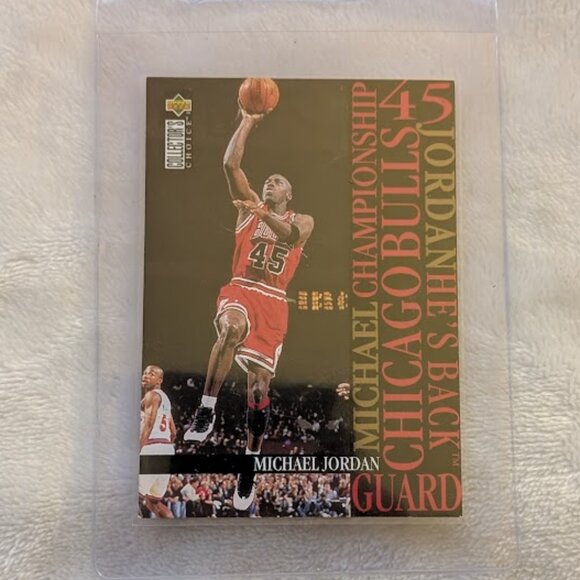 1995UPPER DECK Michael Jordan #45 - Picture 1 of 7